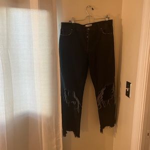 Maggie mid rise straight leg jeans free people